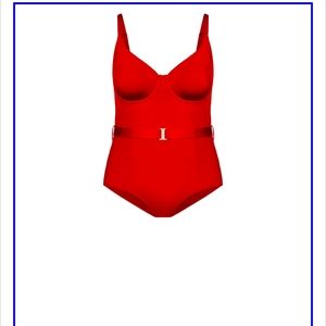 Red Swimsuit, City Chic,  20-22